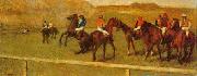 Edgar Degas Chevaux de Courses oil